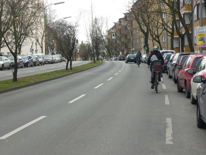 Verkehr auf Boelckestraße