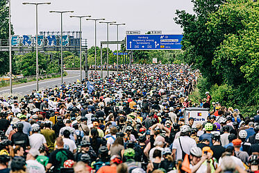 Sternfahrt 2023 Autobahn