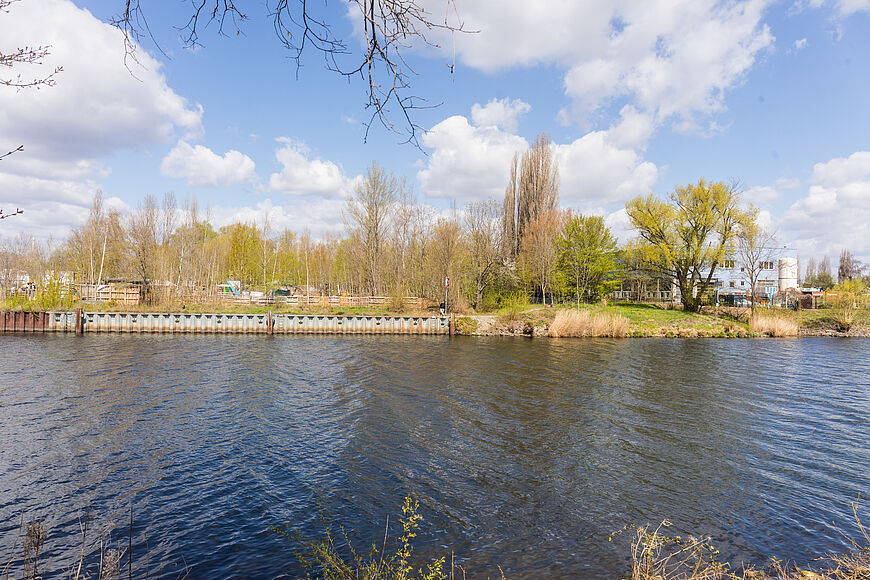 Spreeüberquerung am Grützmachergraben