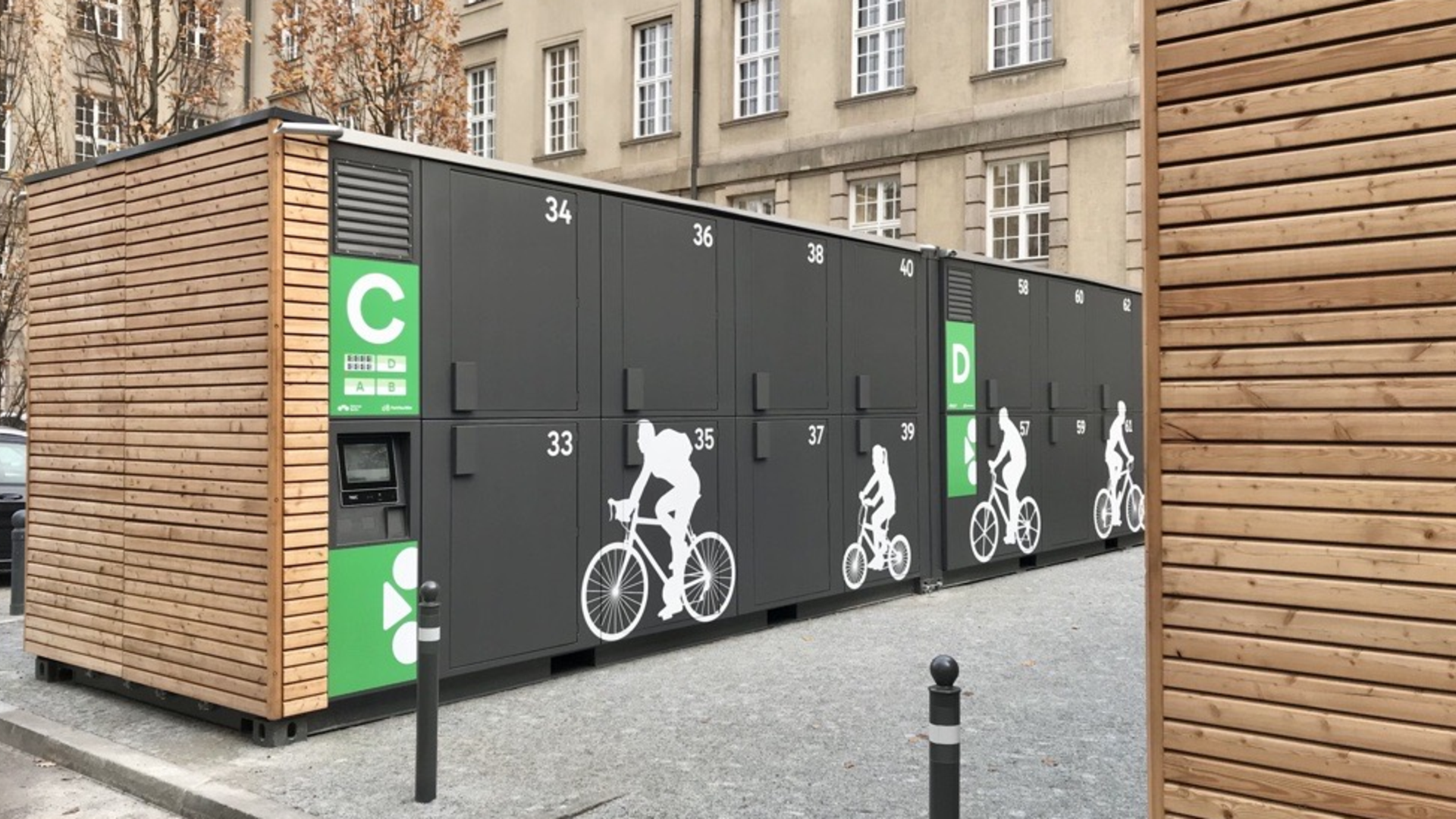Fahrradboxen in Tempelhof-Schöneberg