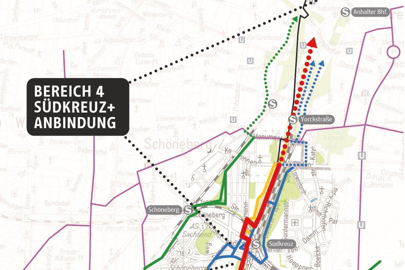 Route Bereich 4 RSV Teltowkanalroute
