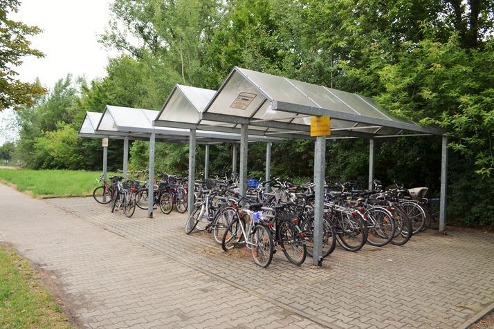 Fahrradabstellanlage am S-Bahnhof Priesterweg