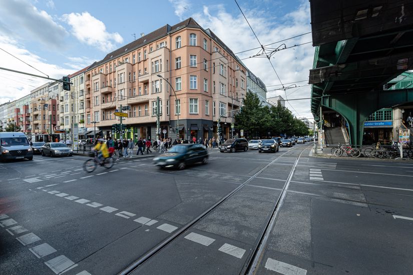 Kreuzung der Schönhauser Allee