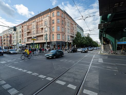 Kreuzung der Schönhauser Allee