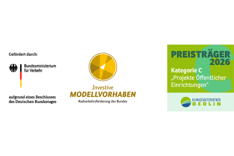 Logoleiste Klimaschutzpartner 2026 Berlin