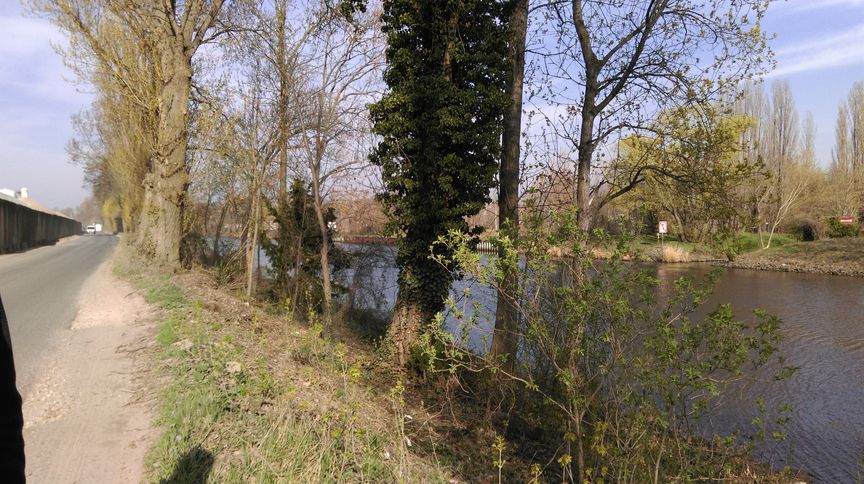 Sophienwerderweg ohne Fuß- und Radweg