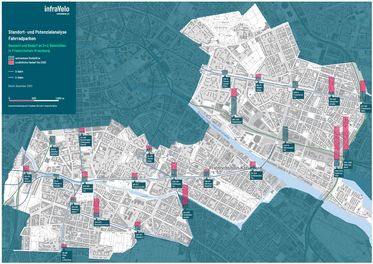 Analyseergebnisse aus Friedrichshain-Kreuzberg als Kartendarstellung