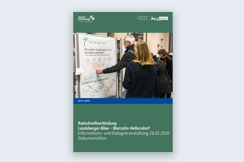 Titelbild Dokumentation Info- und Dialogveranstaltung Ost-Route
