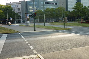Straßenquerung Bundesallee Güntzelstraße