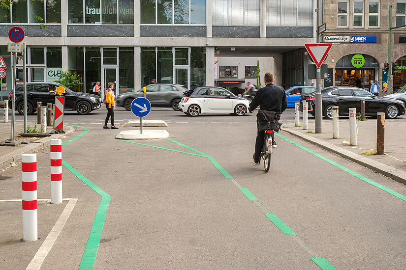 Fahrradstraße in Kreuzberg