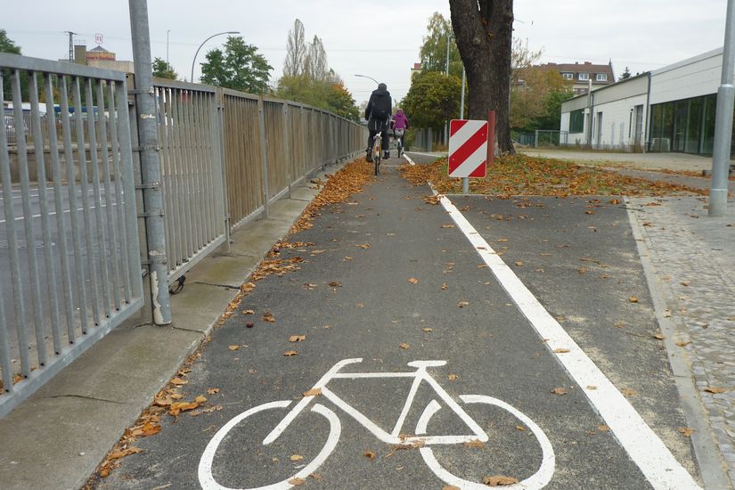 Radweg Nauener Trog