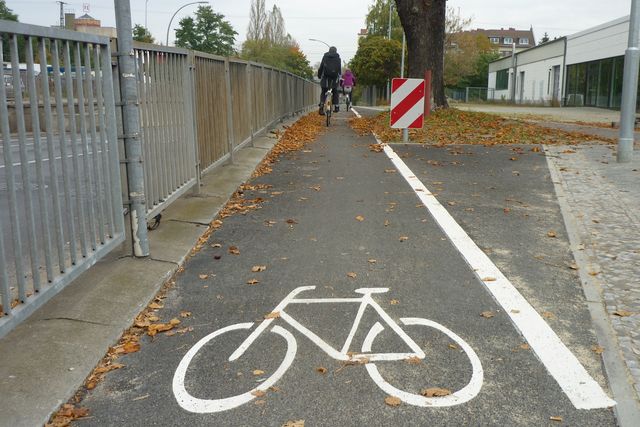 Radweg Nauener Trog