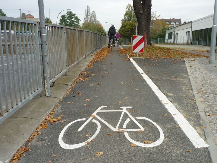 Radweg Nauener Trog