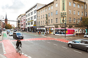Kreuzungsbereich Karl-Marx-Straße Höhe Thomasstraße