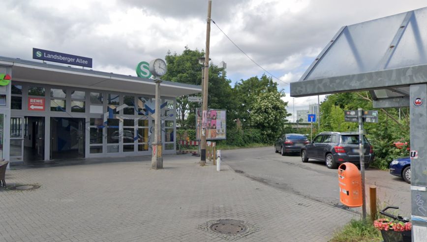 S-Bahnhaltestelle Landsberger Allee