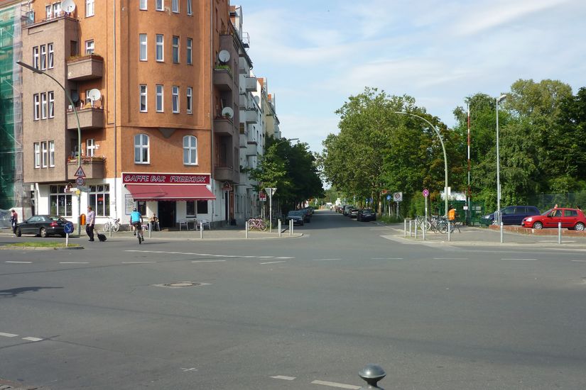 Einfahrt Braunschweiger Straße Sonnenallee