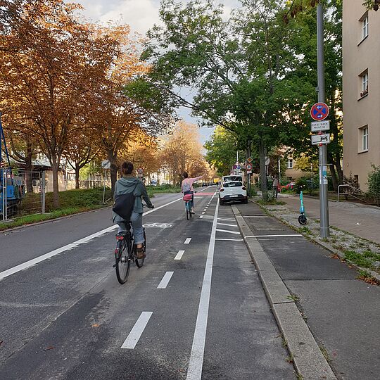 Grellstraße (Fahrtrichtung Nord)
