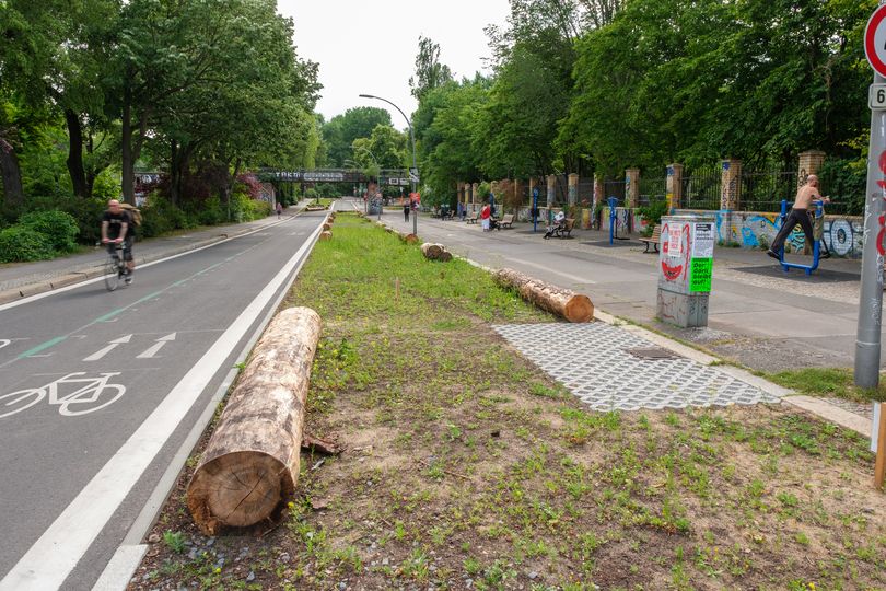 Neue Radverkehrsanlage Görlitzer Ufer
