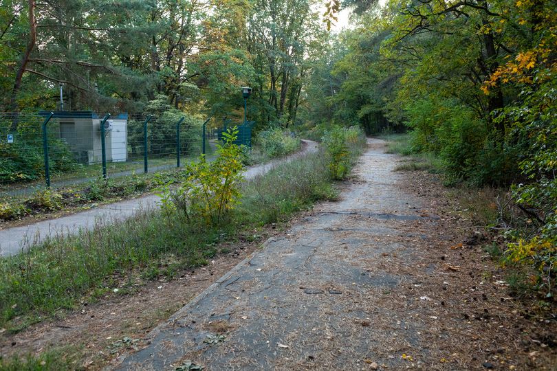 Gemeinsamer Geh- und Radweg am Roedenbecksteig