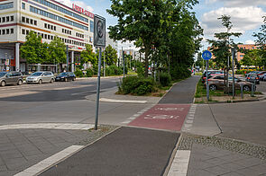 Radweg Zingster Straße
