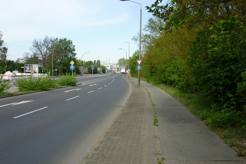Geh- und Radweg Rummelsburger Straße