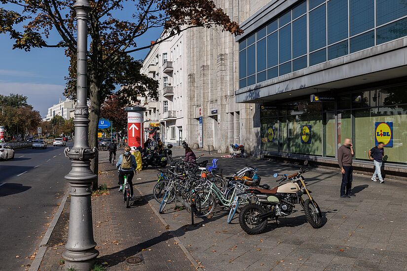 Bereich rund um den U-Bahnhof Hermannplatz
