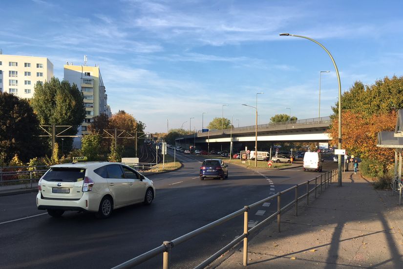 Verkehr auf Pasewalker Straße