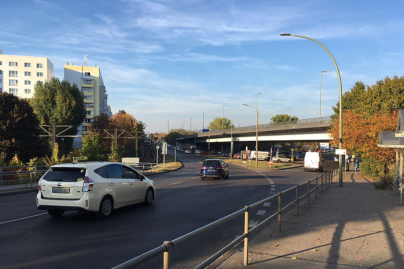 Verkehr auf Pasewalker Straße